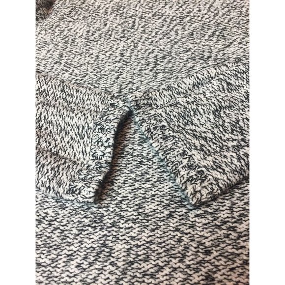 Women's PHILOSOPHY Black White Pullover Crewneck Sweater Medium LS Knit - Picture 6 of 6